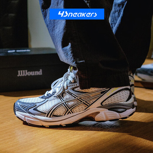 亚瑟士（asics）JJJJound x Asics GT-2160 亚瑟士联名千禧风反光透气低帮跑步鞋 1203A554-100【白银】 37.5