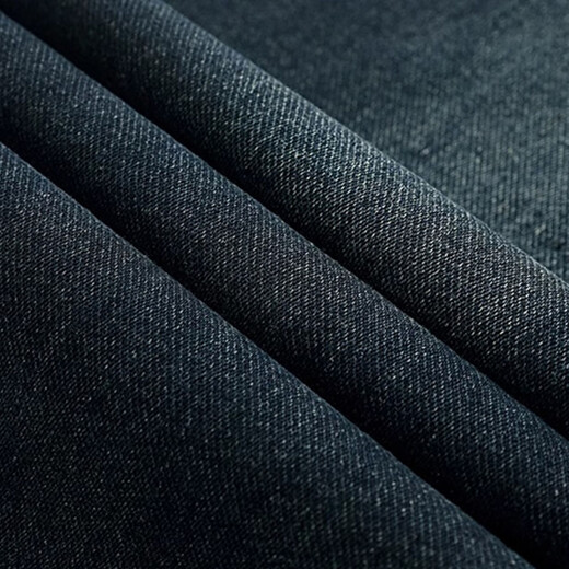 JASONWOOD stick to my high-end brand jeans autumn and winter men's 2026 new winter straight casual pants high-end dark blue ready stock fast plus velvet XXS 32 recommended 140 Jin Jin equals about 0.5 kg