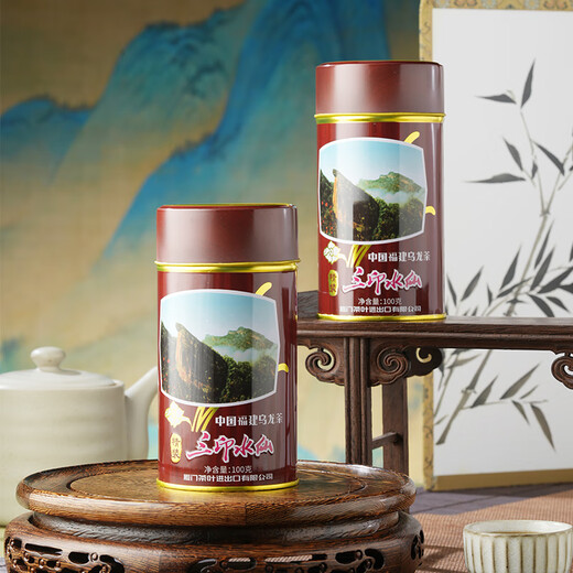 Seeball-Tee drei Druck Narzissen Tee, Rock Tea Fujian Oolong Tee Box XT5835 erstklassig 100g*1 Can