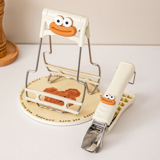 Quality plate clamp, anti-scalding clamp, bowl clamp, dish clamp, steaming vegetable clamp, kitchen anti-scalding plate clamp + bowl remover