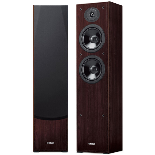 Yamaha NS-F51 series speakers 5.1 home theater TV audio floor-standing living room audio set imported needs to be matched with amplifier walnut color