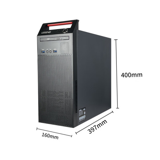 联想国产信创台式机开天M740J自主可控主机+27显示器 FT-D2000 16G 512G固态 2G含麒麟国防版