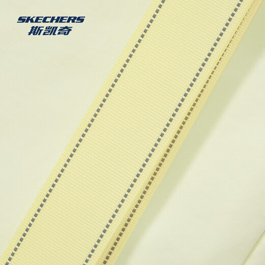 斯凯奇（Skechers）男女单肩包优质防泼水休闲瑜伽运动包时尚百搭斜挎包 嫩黄色/04FS 均码