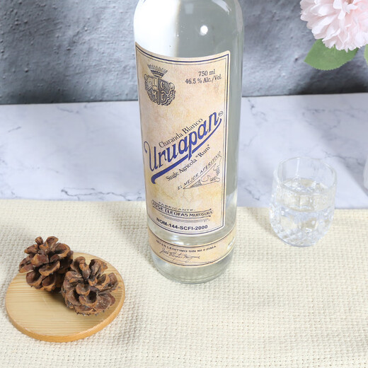 乌拉潘（Uruapan）朗姆酒 墨西哥进口洋酒恰兰达朗姆酒烘焙 黑朗姆 莫吉托调酒基酒 恰兰达农业朗姆酒 750mL 1瓶