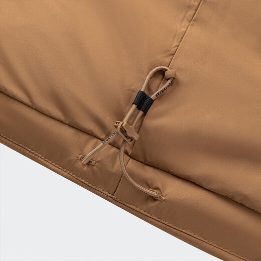 
Adidas men's winter warm hooded down jacket fashionable comfortable casual jacket outdoor windproof running training sportswear JV6189/Merry Brown S