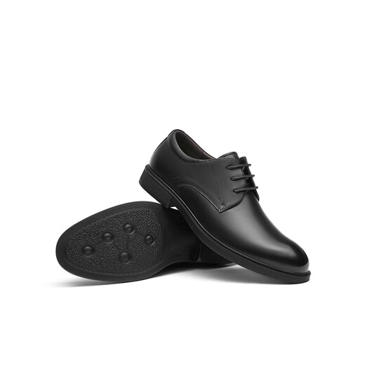 Red Dragonfly [Brand Special Offre] Printemps et d'été Nouvelles chaussures pour hommes Business Casual Le cuir chaussures Lacet-up Commuter Chaussures en cuir masculin Chaussures simples Black WTA14134 41