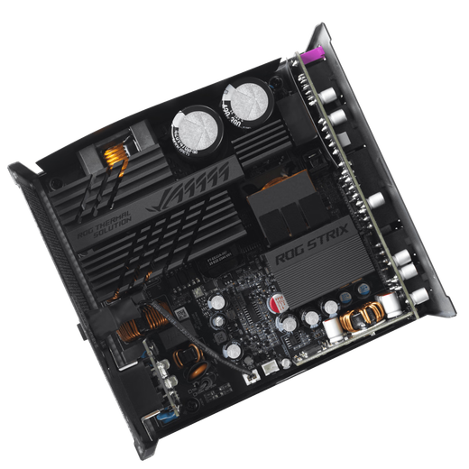 ASUS ROG STRIX Platinum Thunderhawk 1200W GaN power supply ATX3/graphics card priority voltage stabilization/all Japanese capacitors/full module/adapted to 40/50 series graphics cards