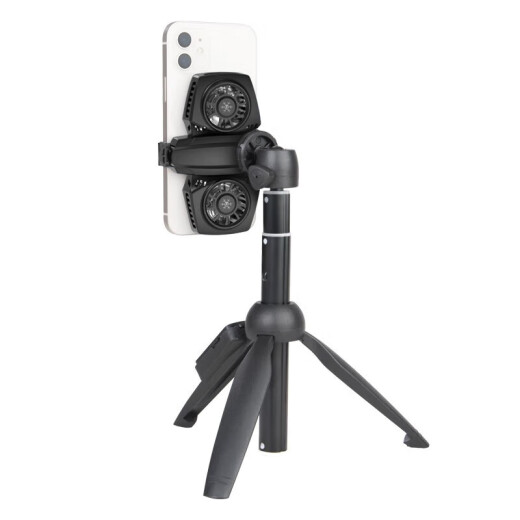 Yunteng Live Stand Dual-Core Semiconductor Refrigeration E-Sports Game Mobile Phone Hot Back Clip Mute Cooler Yunteng 9928 Stand + K4A Radiator
