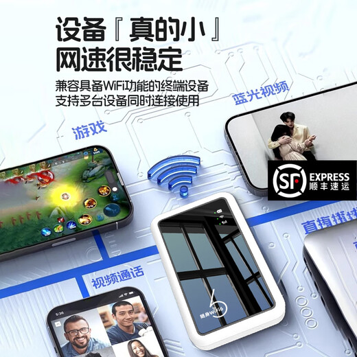 Europen wifi portátil 2025 móvil inalámbrico wif-i6 tres redes universal sin enchufe montado en camión red portátil de alta velocidad batería grande batería ultralarga duración universal a nivel nacional versión básica 8 núcleos 8 canales | prueba gratuita | tráfico gratuito de 1500G