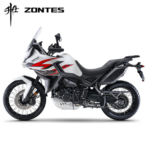 升仕ZONTES 703F 21寸ADV越野摩托车三缸699cc（付款后45天内发货） 珍珠白