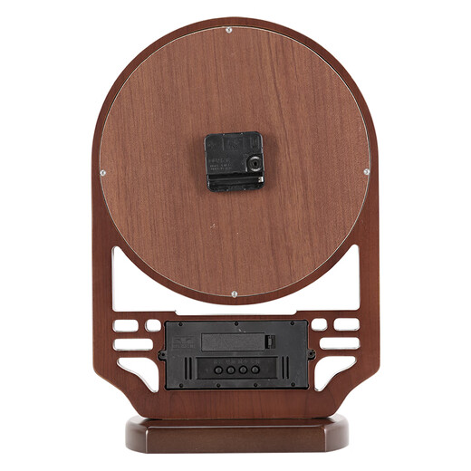 Hanshi (Hense) Classical New Chinese Desktop Clock Living Room Home Decorative Clock Perpetual Calendar Desktop Creative Clock HD229 Metal Dial (Perpetual Calendar)