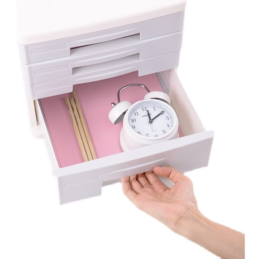 
Multi-layer sorting cabinet storage office supplies desktop information file cabinet file bar frame frame file box A4 Deli 9794 four-layer file cabinet