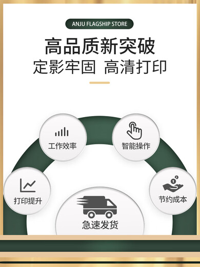 安巨适用惠普CE653A CE655A硒鼓HP LaserJet Pro P1106 P1108粉盒碳粉 高配版CE653X易加粉硒鼓3000页
