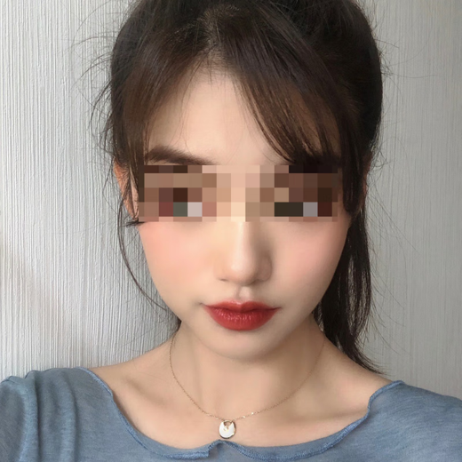 Fat Donglai same style amulet necklace 18k gold 2024 new women's silver plated 18K rose gold red malt amulet necklace white mother-of-pearl