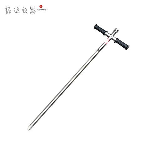 All 304 stainless steel mineral powder sampler single-tube sampling tube powder sampler soil drill soil drill 25 mm 1 point 2 meters T-shaped with percussion head