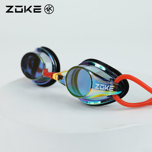 Zhouke children's electroplated swimming goggles waterproof and anti-fog HD coating training swimming goggles 622501211-7