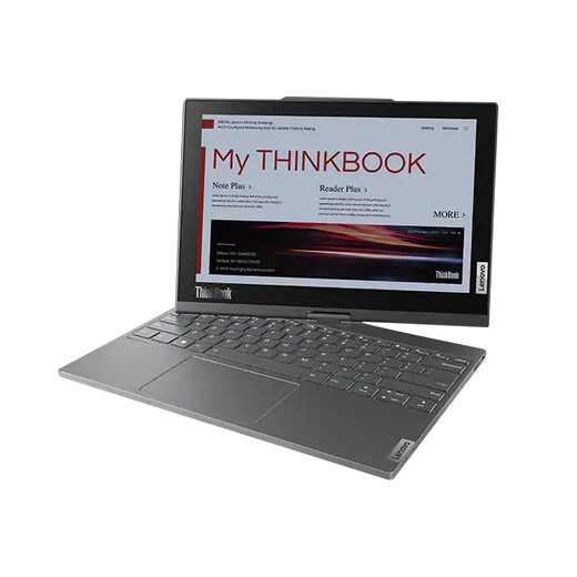 [Traducción oficial] Lenovo Thinkbook Plus Gen4 13th Generation Core i7 Dual Screen 2-in-1 Ultra-Light Office Laptop i7-1355u 16G 1T 2.8K Touch Screen Gray