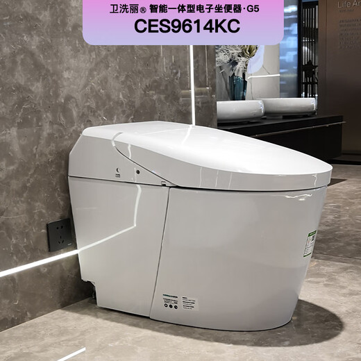 TOTO日本原装进口智能马桶CES9575/9614/8D210/9788/9898全自动一体感 CES8D210MCN(9788升级款) 包安 305mm