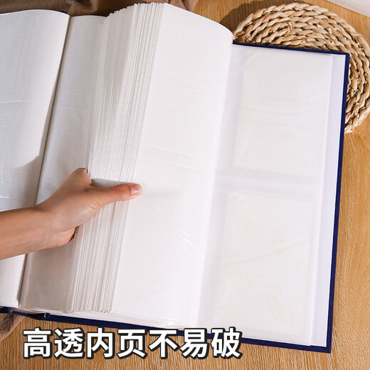 影集家庭相册5-7寸混装复古相册本大容量家庭5寸6寸7五六照片收纳纪念册插页式影集相簿西莉亚花园全6 花卉F款 混装567810寸694张【标准/塑封可装】