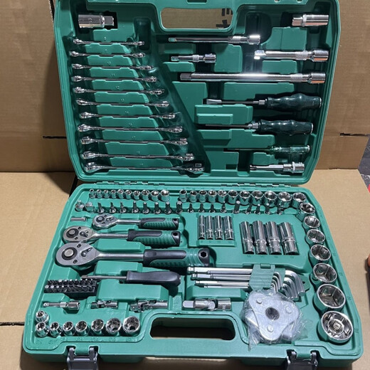 Sailoto socket complete set 150-piece auto repair tool set wrench combination tool repair tools car repair 216-piece set 72 teeth auto repair grade used and replaced with new ones