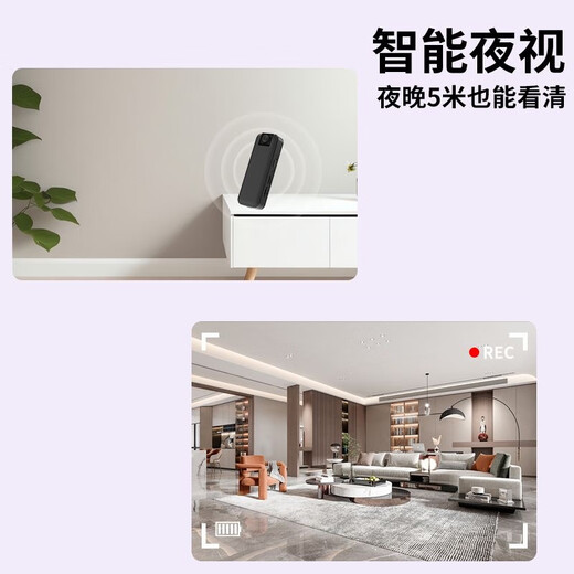 Lu Ansens kleine Kamera Kamera kleiner Monitor Haushaltsrate Recorder Recorder Nadel mit 4G Micro hochdefinition