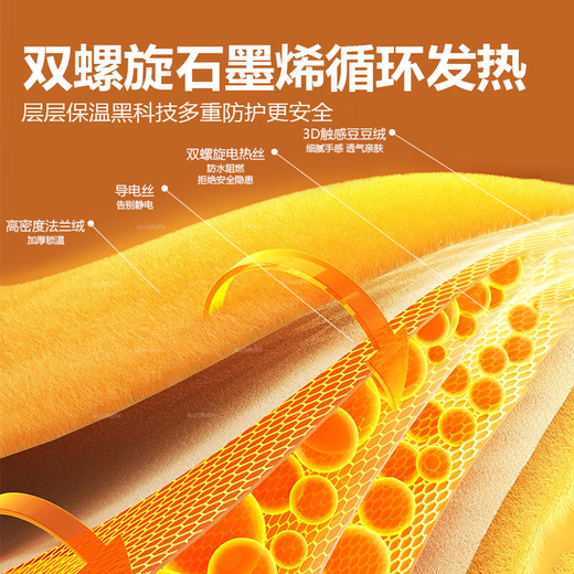 Unicon heating shawl warm-up heating shawl hot shawl blanket heated shawl warm-up blanket heated shawl blanket usb heating shawl washable electric heating shawl blanket electric heating shawl usb Shanzhi Green 145*80cm+1W mAh power bank