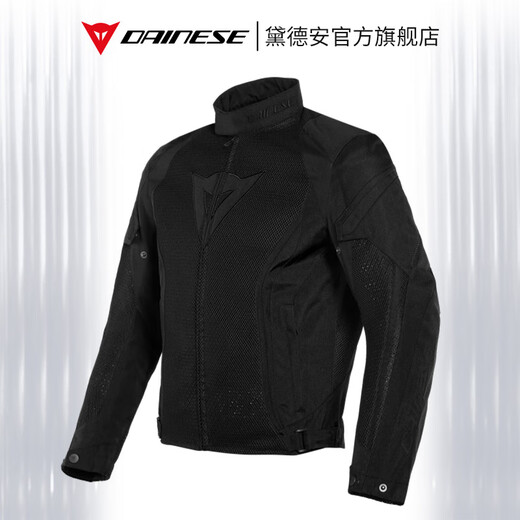 DAINESE丹尼斯骑行服摩托车夏季网眼CE级护具AIR CRONO 2男女防摔透气 691-单色黑(预装CE级护具) 52
