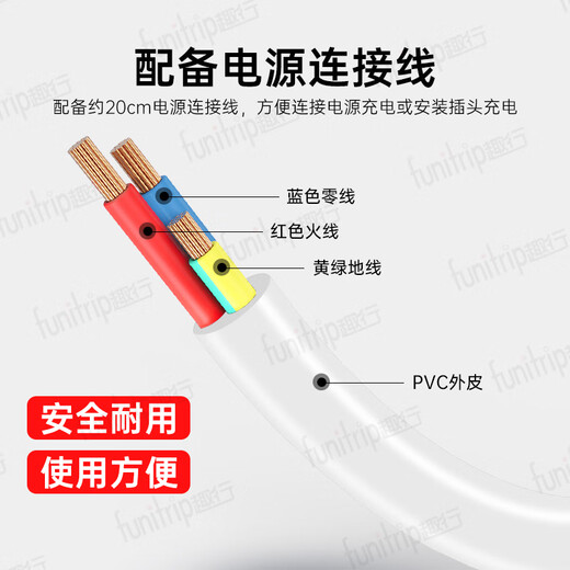 Quxing Fire Emergency Sign Light National Standard LED Safety Exit Light Emergency Evacuation Indicator Light Single Sided