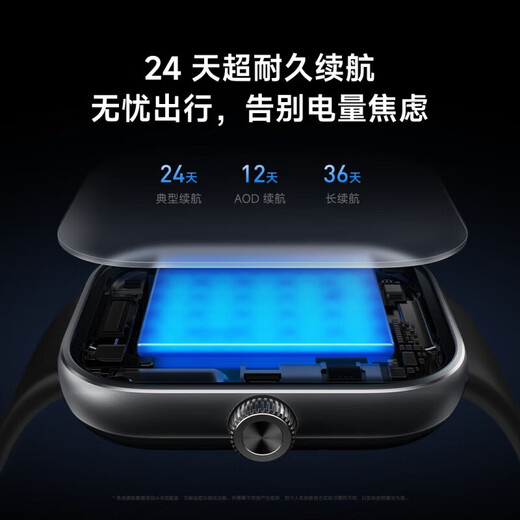 小米红米REDMI Watch5 智能运动小米手表5ATM防水 超长续航精致表框蓝牙通话NFC卫星定位全天心率血氧 REDMI Watch 5 皎月银
