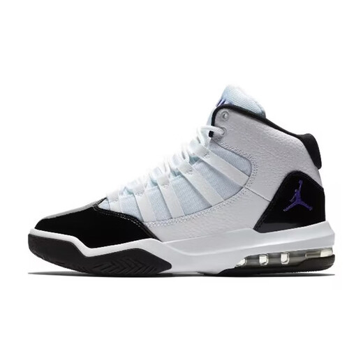 Nike (Nike) Freizeitschuhe Frauenschuhe Neue Sommer-Sneakers Air Jordan Max Aura Xiaokang Basketballschuhe AQ9214-121 Schwarz-Weiß-Farbanpassung 38