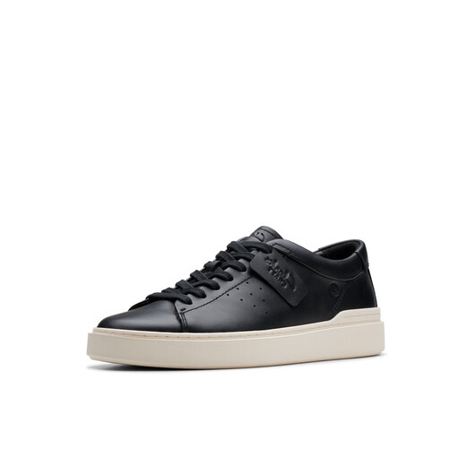 Clarks Qileyidong -Serie Small White Shoes Street Fashion Comfortable Sportschuhe lässig Skateboardschuhe Schwarz 261761297 42