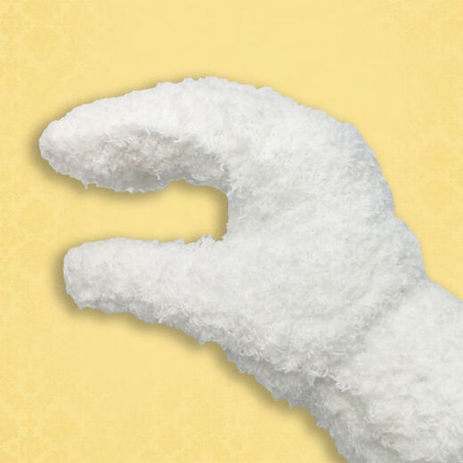 Yamanaka Yuwen Playing Gloves Ten Thousand Hair Gloves Plate Play Walnut Thickened Plush Wear-Resistant Polishing Bottom Patching Cleaning King Kong Wenwan Ten Thousand Hair Gloves 5 Pairs