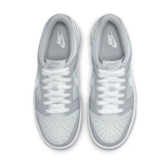 Nike Nike Women's Shoes New Summer Dunk Low Classic Retro Skateboard Shoes Zapatos casuales zapatos deportivos DH9765-001 Blanco Gris 39