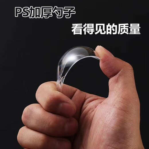 Shining Strong Disposable Spoons Independently Thick Packaged Hard Takeaway Fast Food Spoons Transparent Plastic Spoons Crystal Spoons 200 Count-Individually Packaged Disposable Transparent Spoons