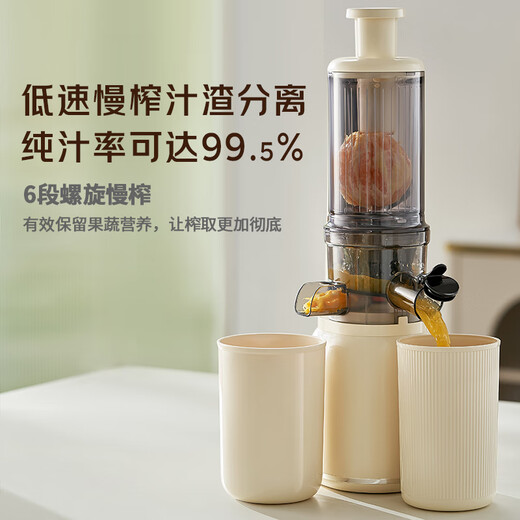 Joyoung Government Subsidy NFC Juicer Original Juicer Household Multifunctional Electric Ice Cream Machine Fully Automatic Cold Pressed Juice Fruit and Vegetable Machine Residue Juice Separator Z5-LZ550