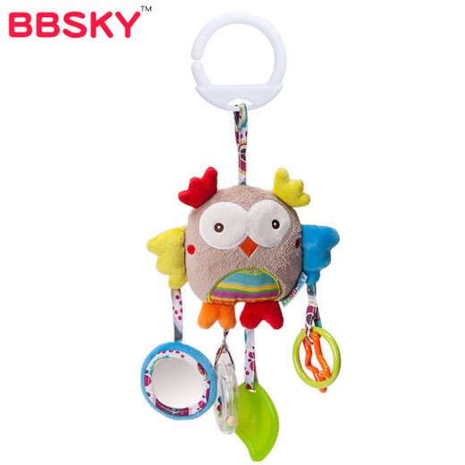Bbsky Animal Wind Chime Anhänger Baby Spielzeugplüsch kann Babybettanhänger kauen