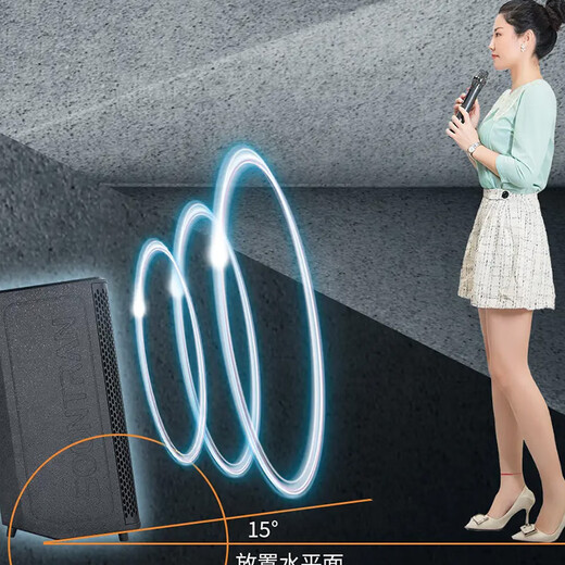 Songchuan International SC2-205 professional high-power performance karaoke audio sound card live karaoke outdoor trolley Bluetooth large speaker SC1-26 dual 6.5-inch live broadcast high-power speakers