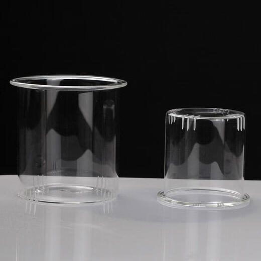 Beyzk Enshousu 1 Glas Tee Leck Glasdeckel Innere Liner Teekannenzubehör kann mit Topfdeckel Deckel Deckel Filter Tee Leck PJ-11975 Dampf und Kochen integrierter Dampftee Teil ausgestattet werden