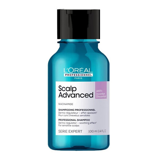 L'Oreal Scalp Specialized Soothing Shampoo 100ml Super Puff Cloud Bottle Oil Control Flush and Plump Shampoo Travel App