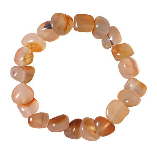 Jinshitong Old Phoenix Old Phoenix Ocean Chopin Rough Stone Bracelet Irregular Bracelet Agate Flower Men's and Women's Single-Ling Dark Gray 1049