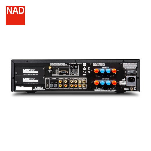 NAD C399 发烧hifi功放机家用立体声高保真功率放大器大功率音乐功放双声道2.0 【套装】C399+MDC2 BluOS D模块