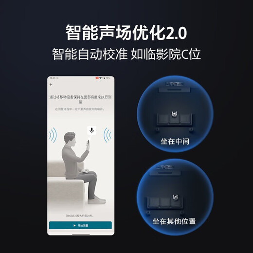 Sony (SONY) HT-A9000 Panoramic Sound Echo Bar Set 360 Smart Dome 4K/120Hz VRR ALLM Home Theater Soundbar TV Audio Bluetooth HT-A9000+SW3+RS5 Shocking Surround Set