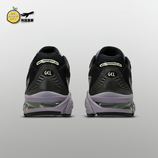亚瑟士（asics） Gel-Nimbus 10.1复古拼接耐磨低帮跑步鞋1203A543-002 005 1203A543-002黑蓝 代购直邮 采购 19 230 37