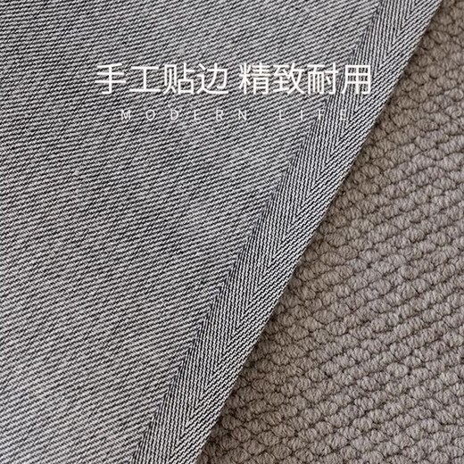 Self-appreciation of minimalist style entry door floor mats, wool light luxury foot mats, high-end entrance door mats, high-end new door mats, Huansha light brown pineapple large circle wool carpet, customization, contact customer service