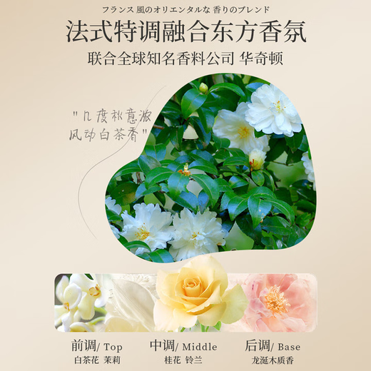 范泳辰山茶花洗发水控油蓬松去屑止痒洗头膏露除螨持久留香氛柔顺男女士 【两瓶装】白茶洗发水850ml*2