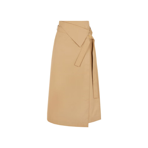 
LESS spring wrap irregular design A-shaped adjustable commuter high-end skirt 2O2D12170 250/Khaki S