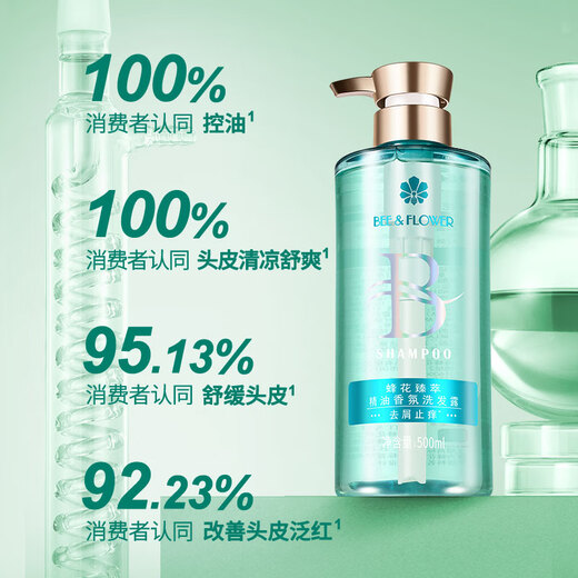 Fenghua Zhencui ätherisches Ölduft Anti-Dandruff Anti-Champoo Shampoo Shampoo (Anti-Dandruff-Anti-Just) 500 ml