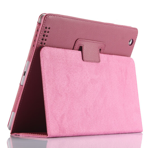 恒岚适用苹果适用iPad2 A1458老款A1395A1396平板4电脑3保护壳A1459简约A1416 黑色 6代air2【A1566】