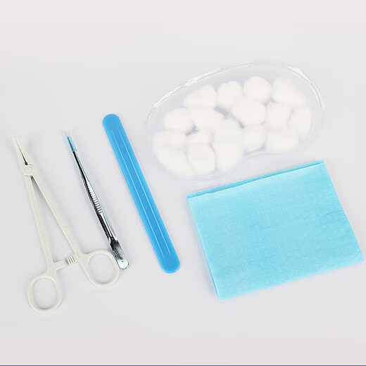 威高医用一次性使用口腔护理包齿科器械盒器械检查护理包牙科材料工具 口护包*10盒
