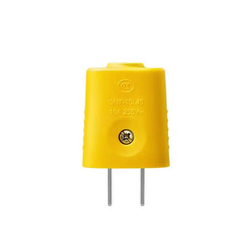 Bull (BULL) plug power plug socket wireless self-wiring GNT-10L4S two-pin 10A plug will not break